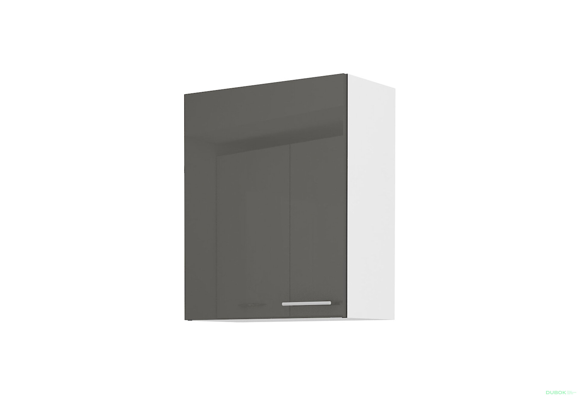 Obrázek 4779 - Kuchyňská sestava 3.0 m Lara bílý / šedý lesk