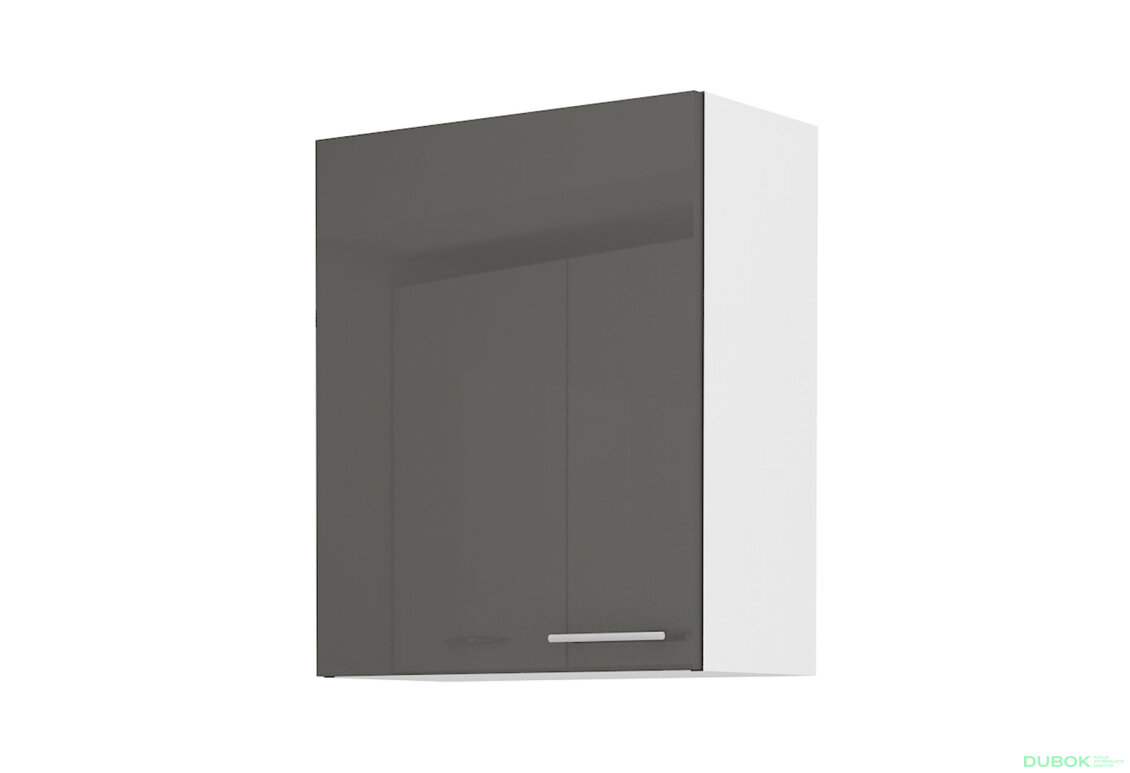 Obrázek 4779 - Kuchyňská sestava 3.0 m Lara bílý / šedý lesk