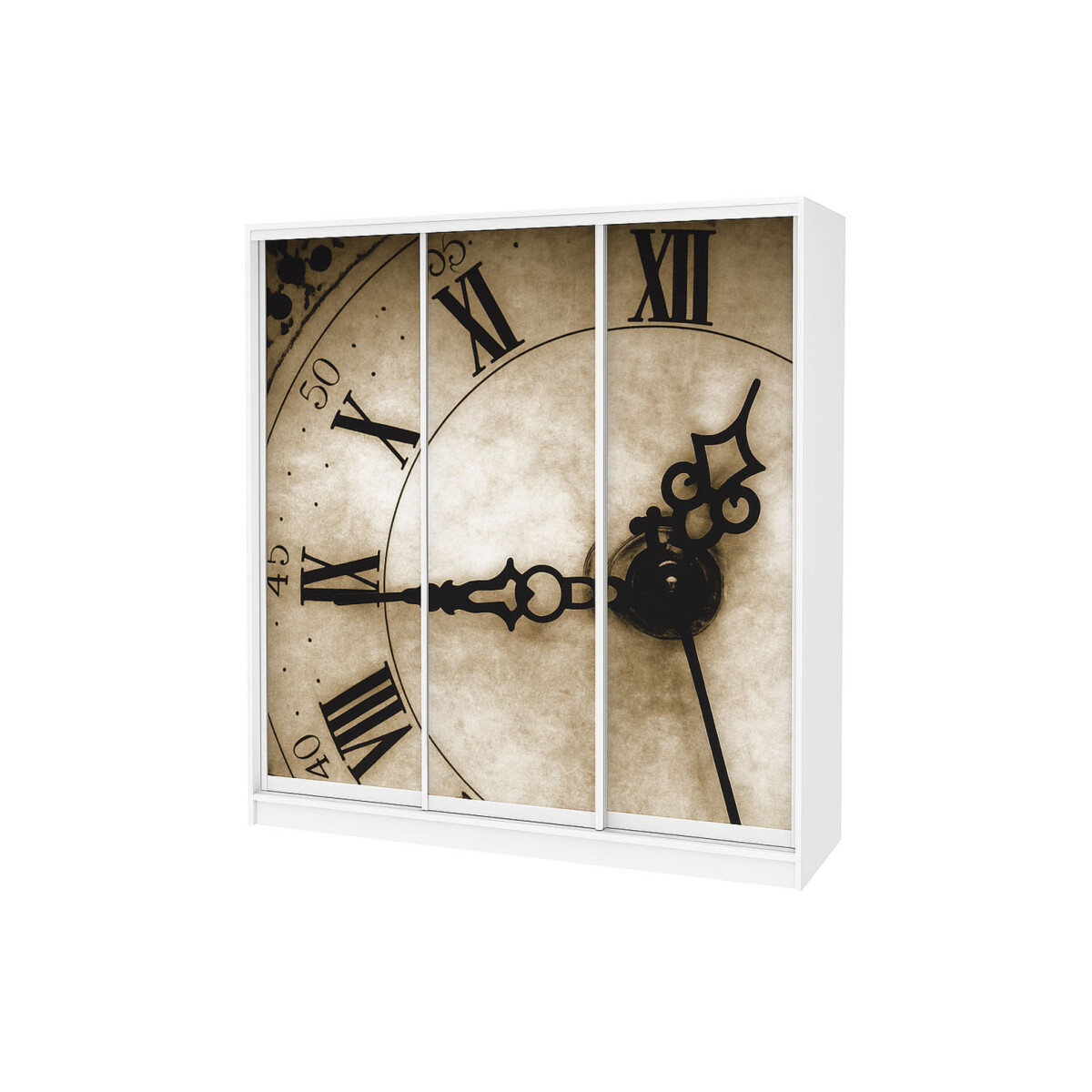 

Skříň Rim-Veneziano 3D 2,63 m bílá s fasádami fototisk F694LSR