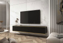 Fotografie 2 - TV stolek RTV 175 MDF černý Oro