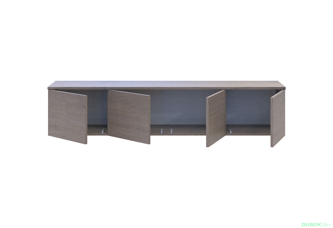 Fotografie 5 - TV stolek Levía cannolo 4dv 160x35x33