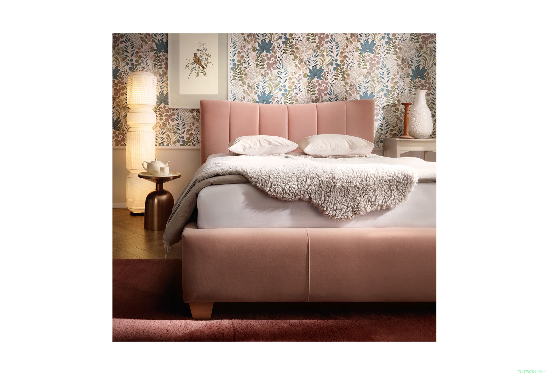 Fotografie 3 - Postel Ariel 180x200 Matt Velvet 61 Davis B10 Olcha