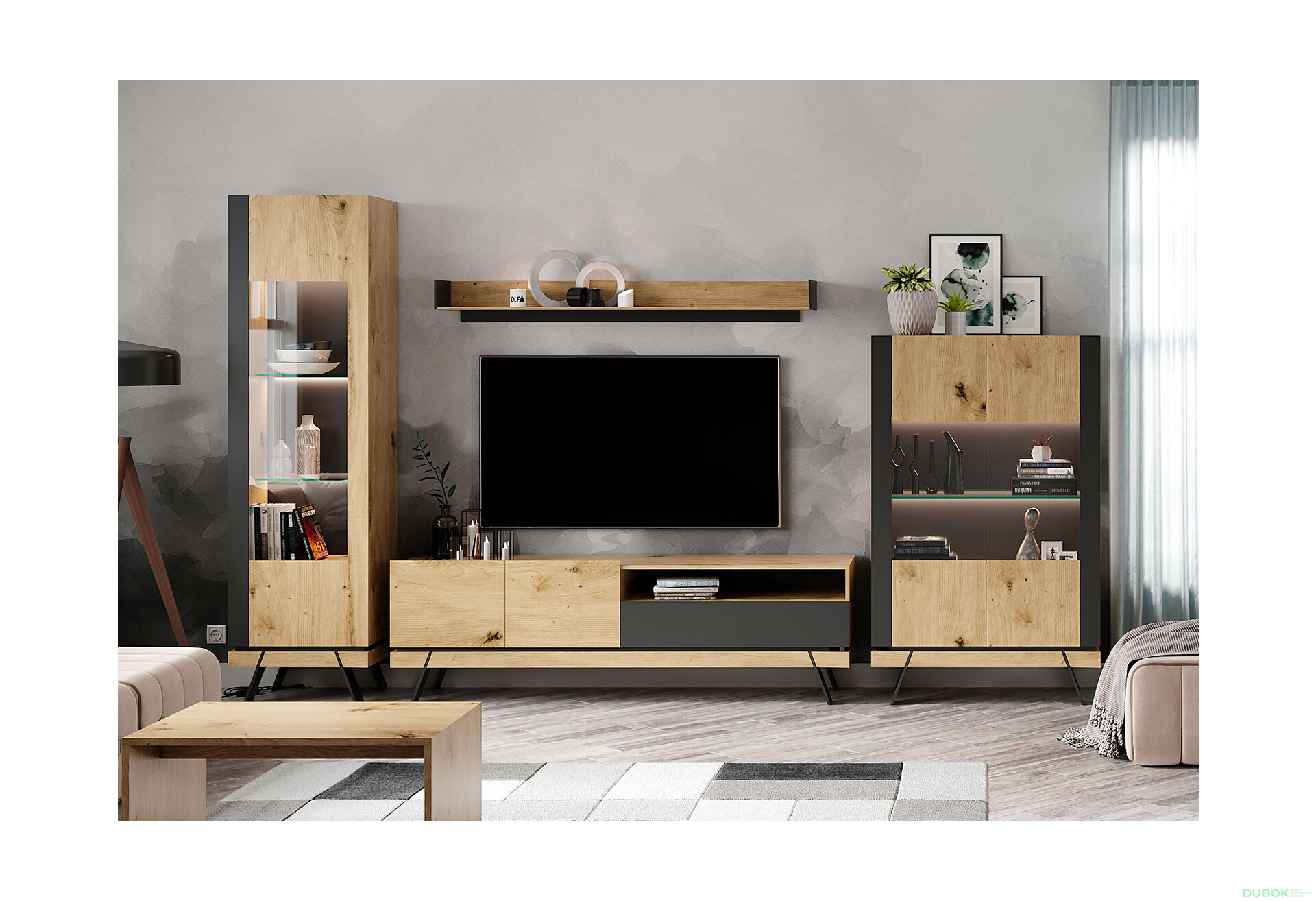 Obývací sestava 3.1 Street - Fotografie 1 Fotografie 1 - Obývací sestava 3.1 Street