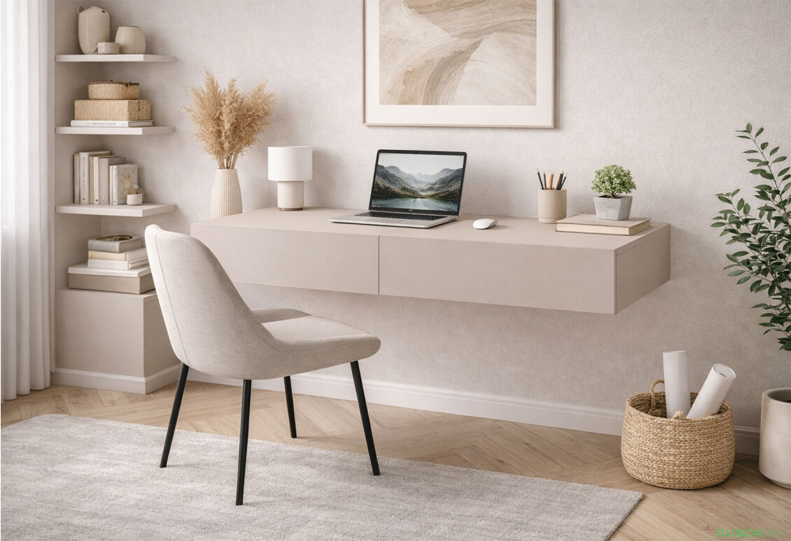 Fotografie 2 - Psací stůl 100 cm kašmír Space