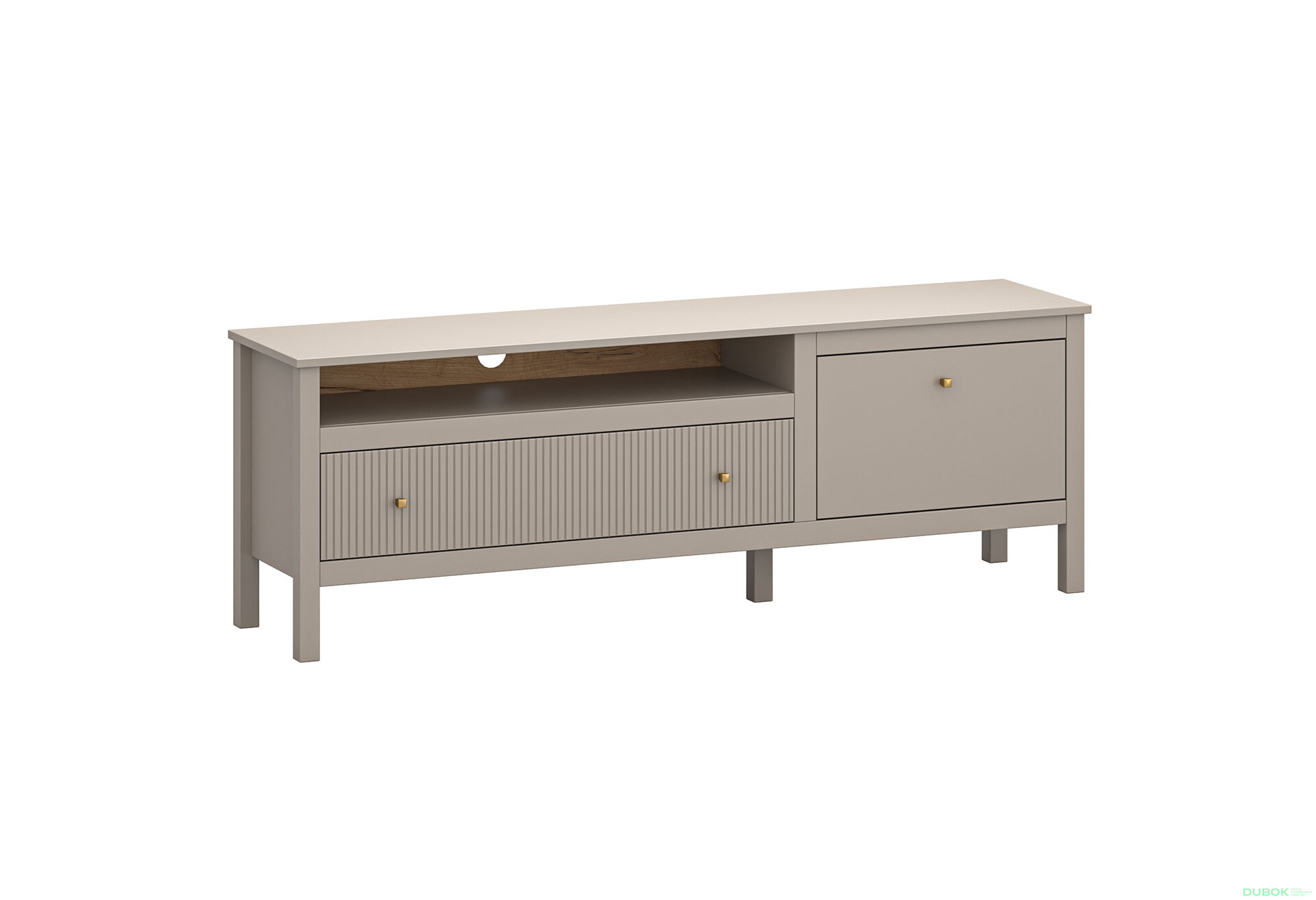 Fotografie 1 - TV stolek 1d1s/160 (B) taupe Kleo