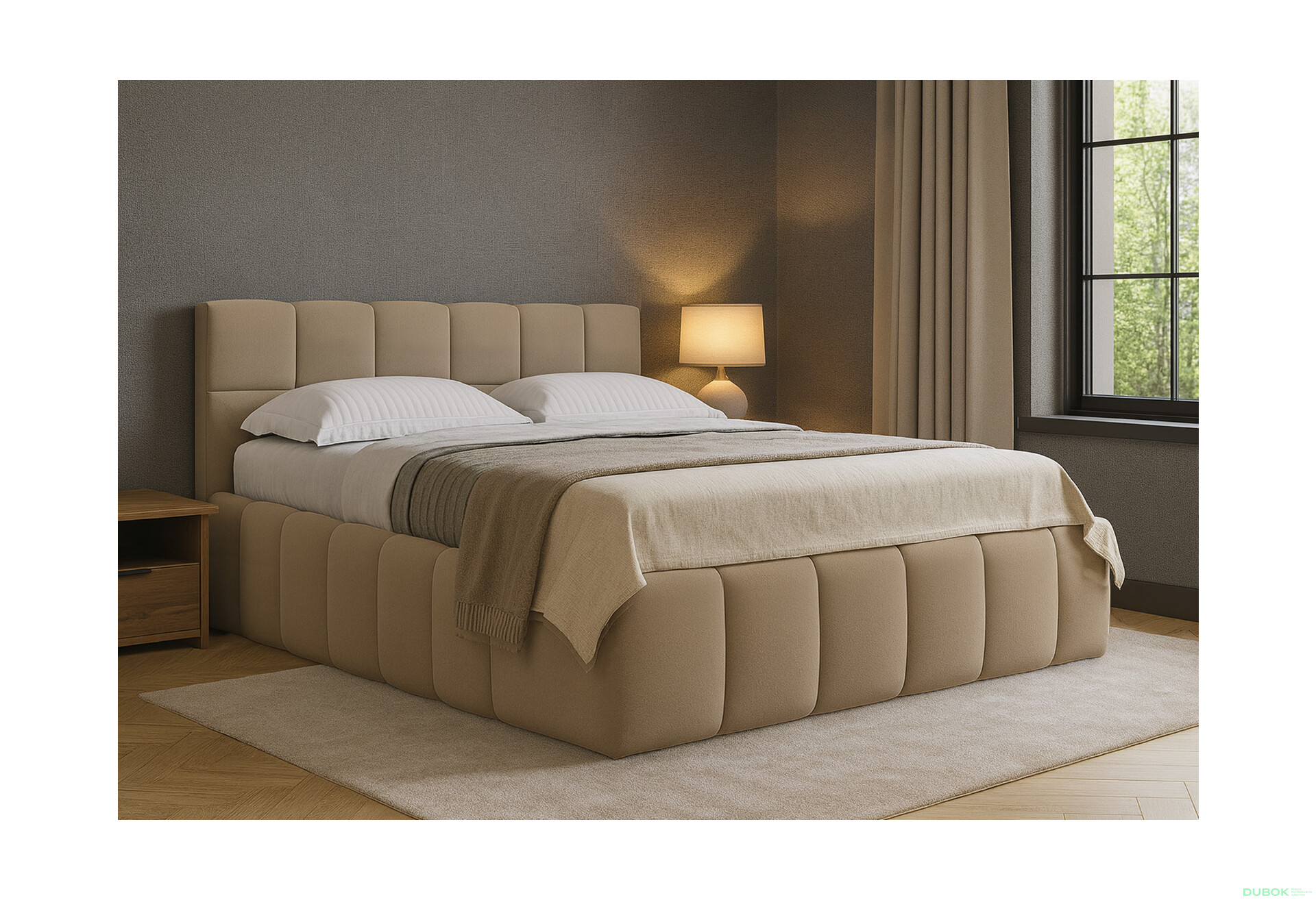 Měkká postel 1.8 TONY Point 04 Dekora group - Fotografie 2 Fotografie 2 - Měkká postel 1.8 TONY Point 04 Dekora group