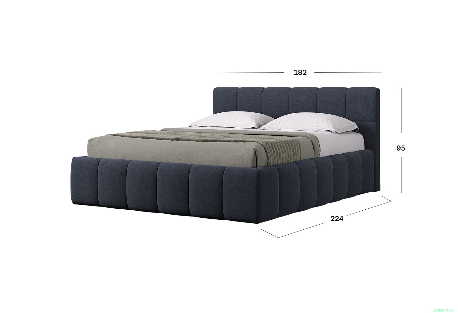 Měkká postel 1.6 TONY Point 79 Dekora Group - Fotografie 3 Fotografie 3 - Měkká postel 1.6 TONY Point 79 Dekora Group