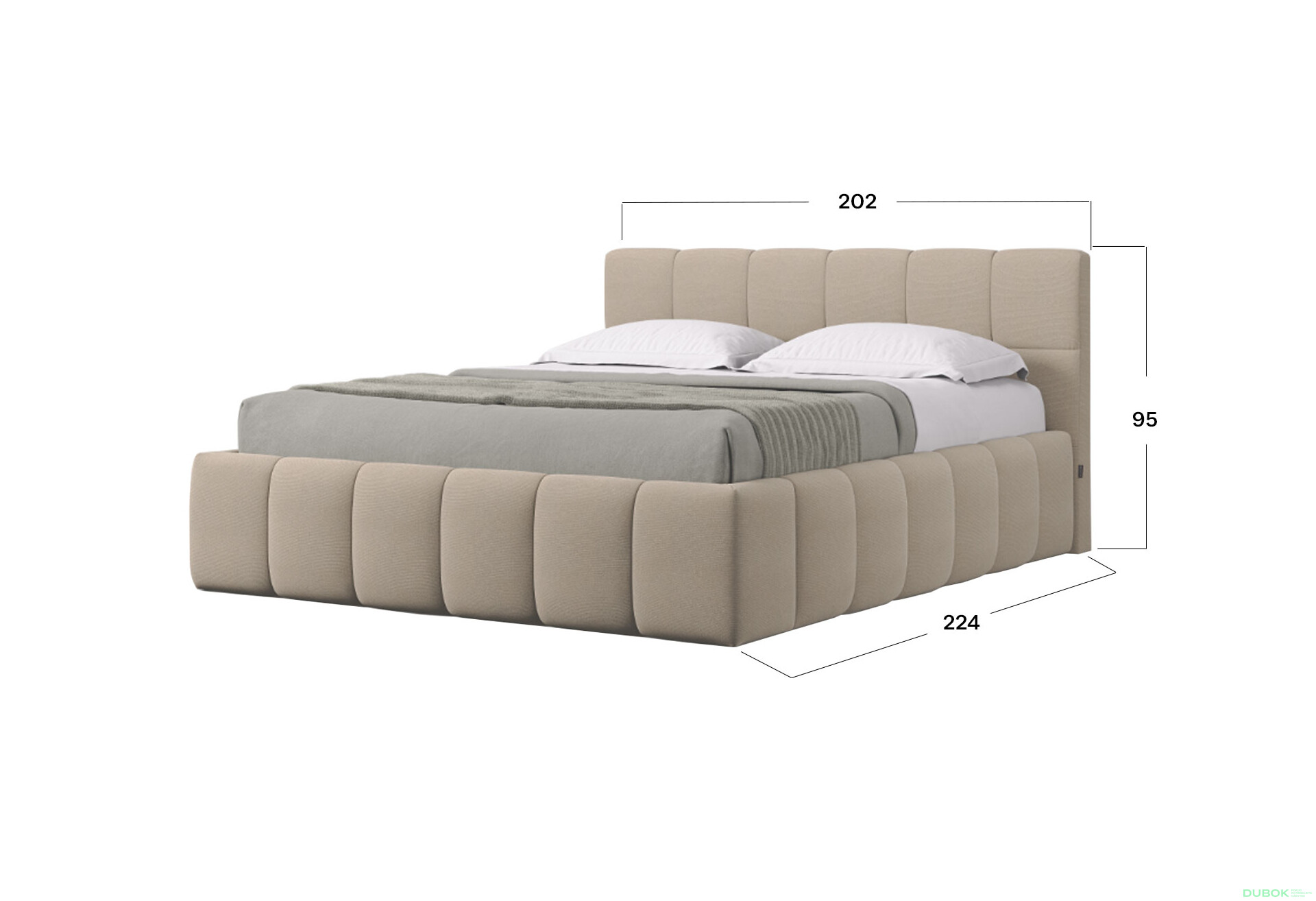 Měkká postel 1.8 TONY Point 13 Dekora group - Fotografie 3 Fotografie 3 - Měkká postel 1.8 TONY Point 13 Dekora group