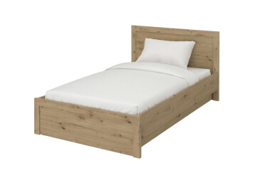 Postel 120x200 s úložným prostorem dub artisan Ayson