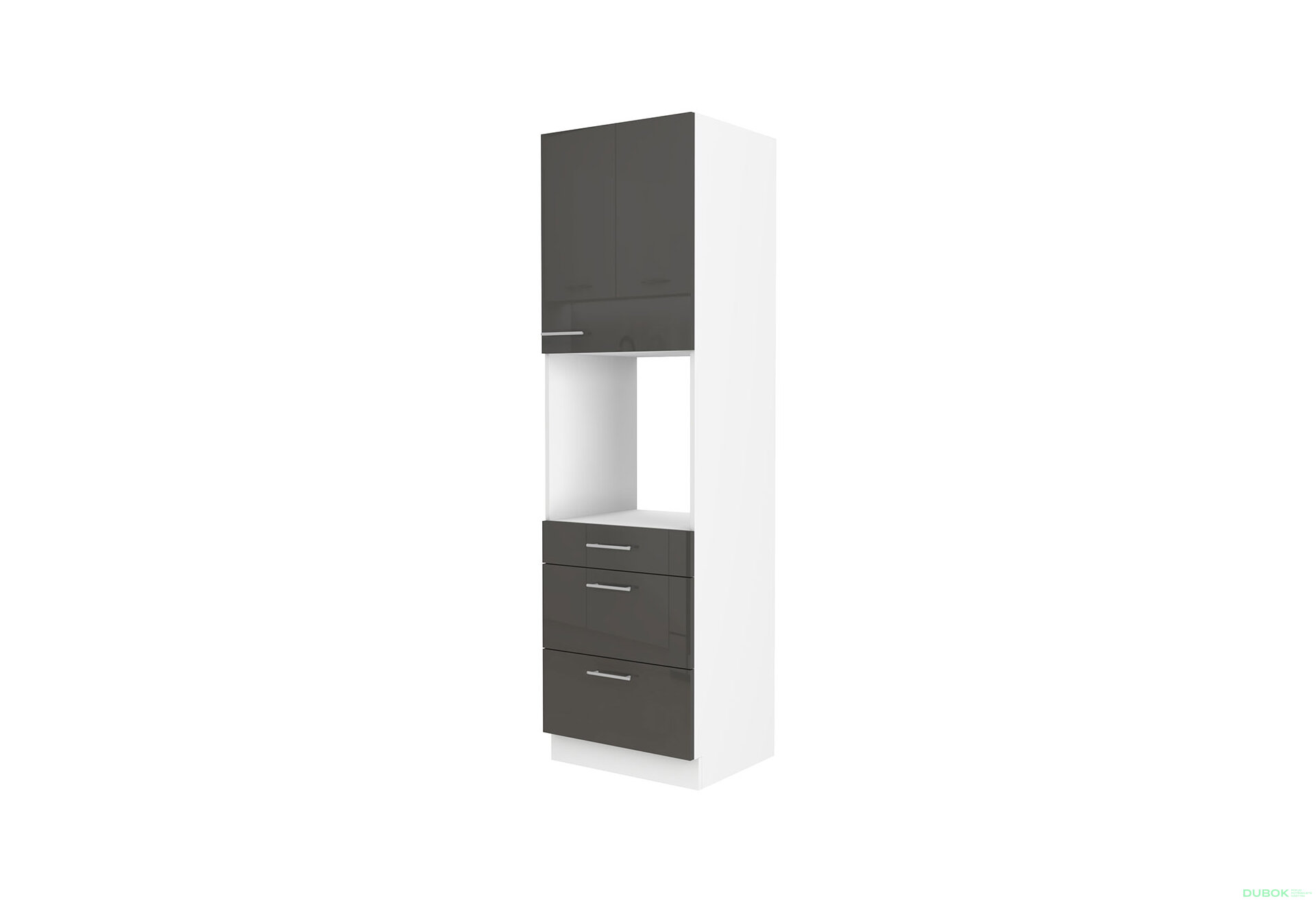Obrázek 1 - 60 DPS-210 3S 1F premium box Lara bílý / šedý lesk