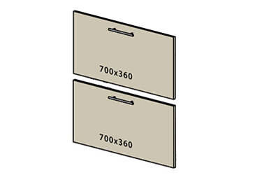 Fasáda f š 700 (1+1) Sonata