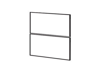 Fasáda f š 800 (1+1) Sonata