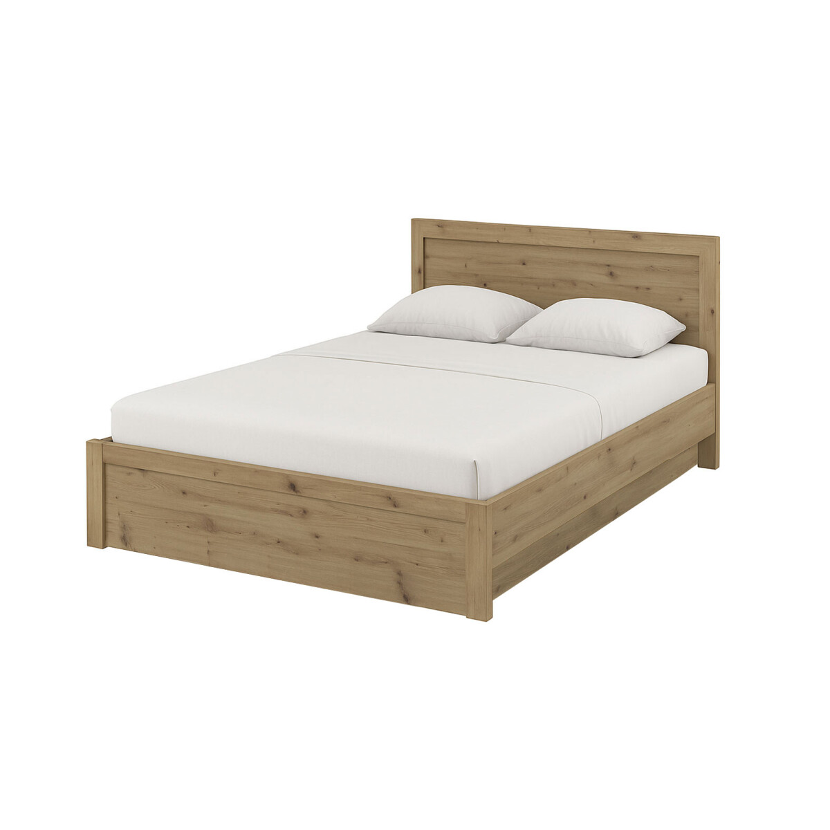 

Postel 140x200 s úložným prostorem dub artisan Ayson