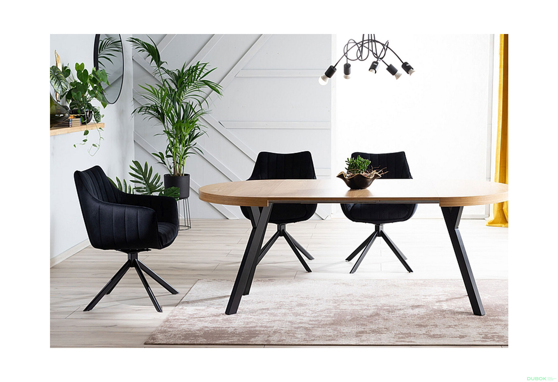 Fotografie 7 - Židle Azalia Velvet černý Bluvel 19, matná černá kov