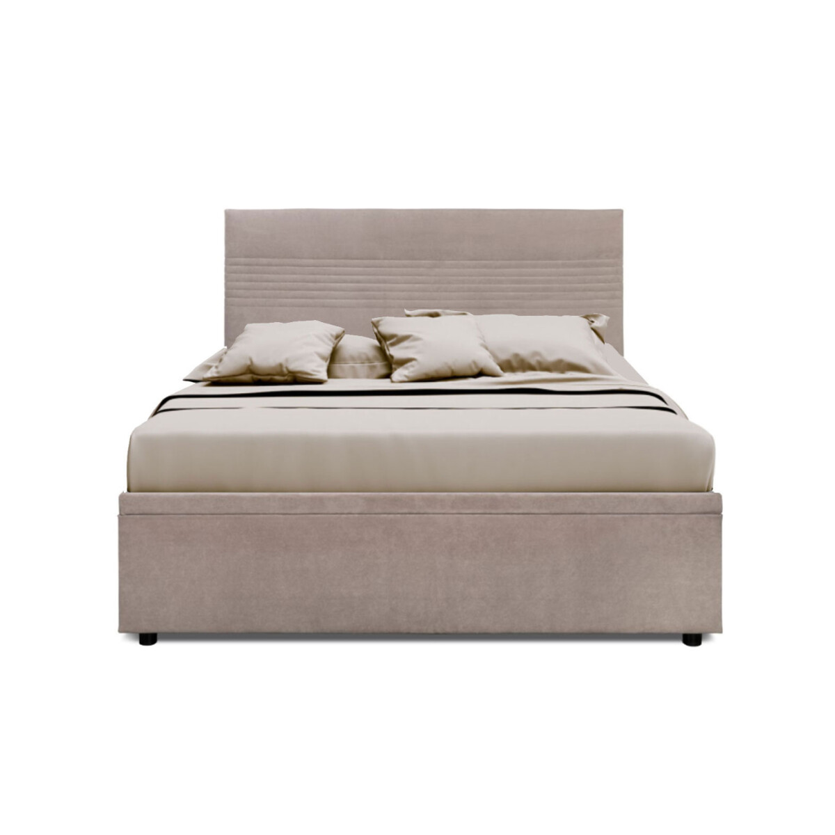 

Postel Fro Line 140x200 s roštem, úložným prostorem Mono 233, béž