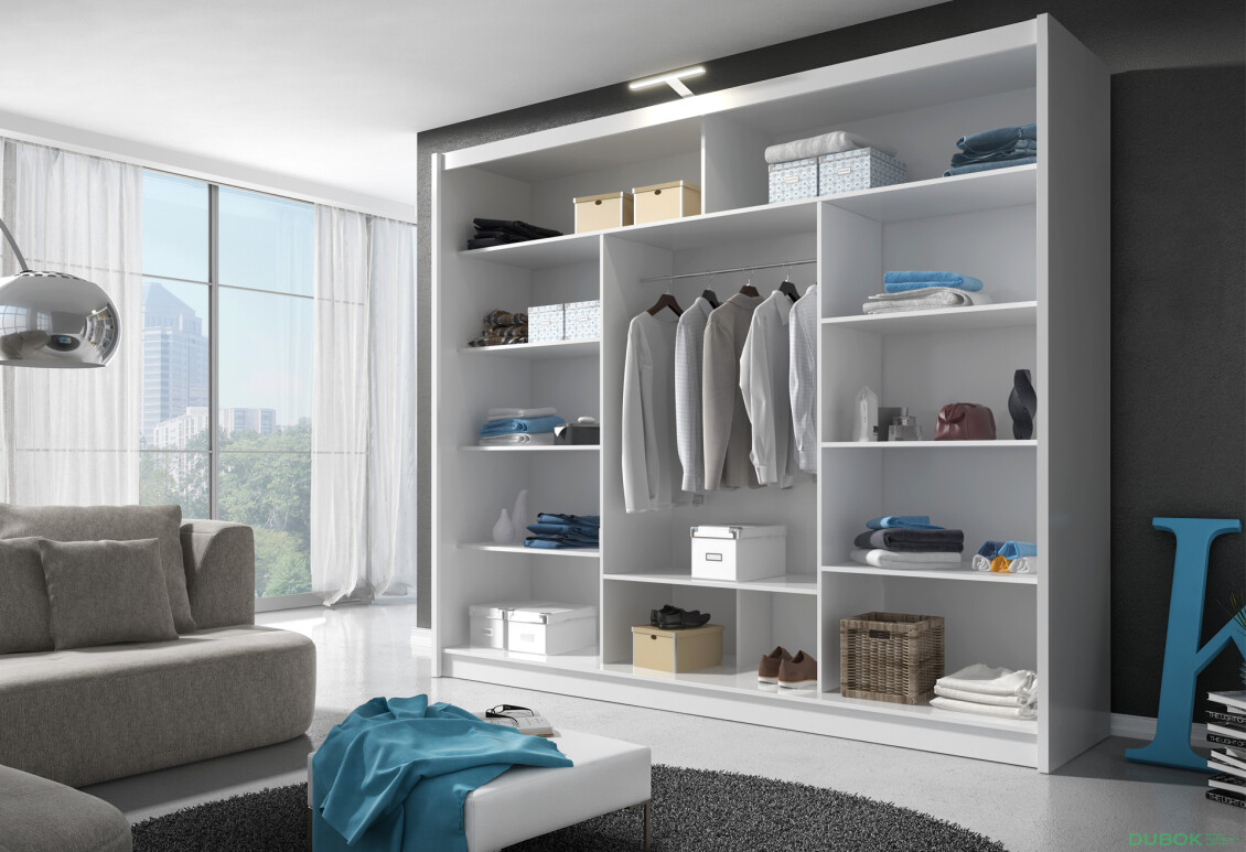 Skříň Wiki 250 bílý - Fotografie 3 Fotografie 3 - Skříň Wiki 250 bílý