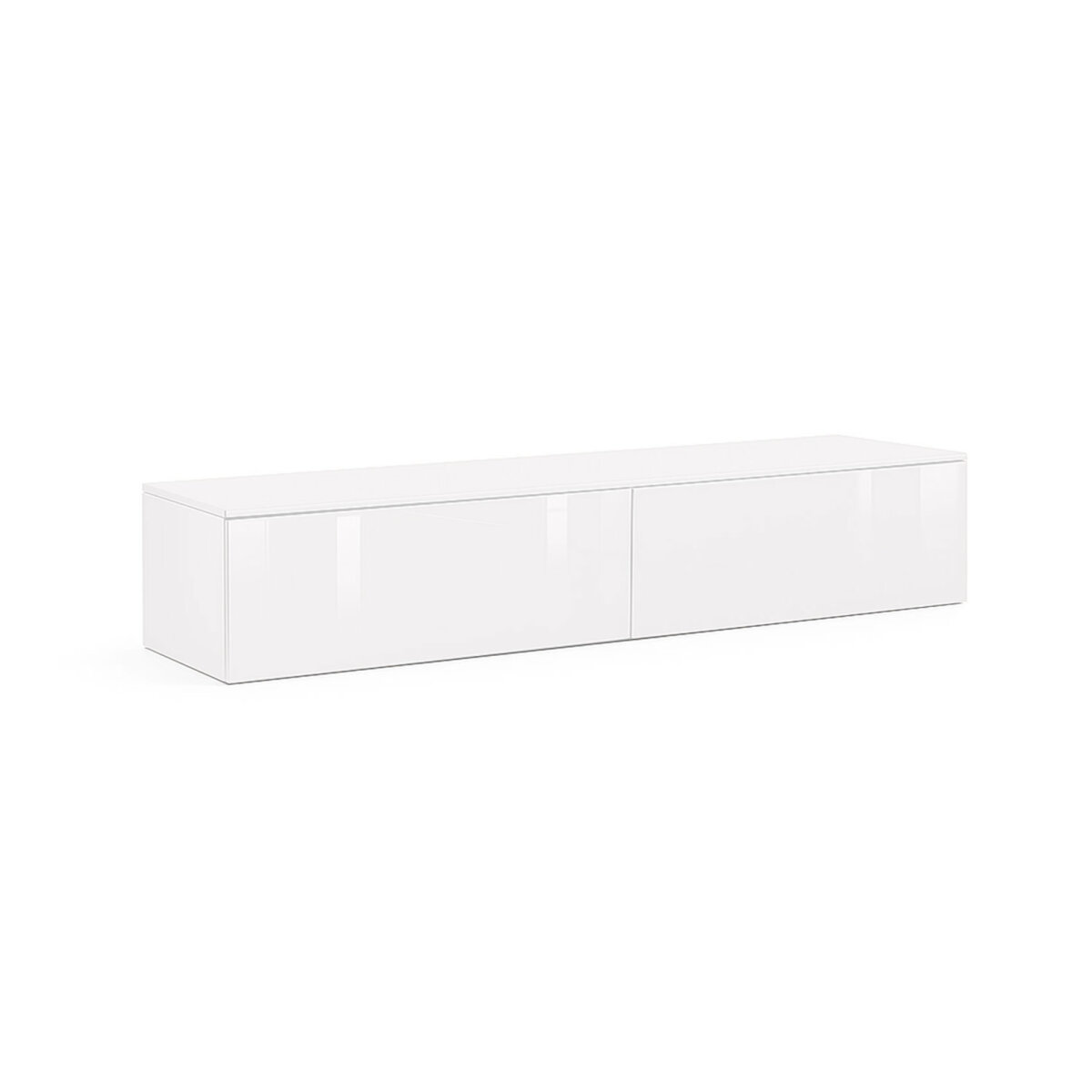TV stolek 2,1 lesklá bílá Legs Box (obrázek 2)