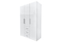 Fotografie 1 - Skříň Magnum 3dv 3šx (Lesklá Bílá)