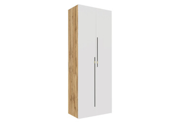 Skříň 2D 80 cm dub appalačský / nymphaea alba Space