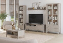 Obývací sestava 3.15 m + konferenční stolek taupe Kleo - Fotografie 1 Fotografie 1 - Obývací sestava 3.15 m + konferenční stolek taupe Kleo