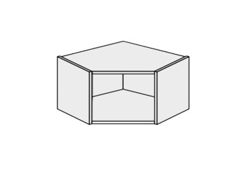 Korpus Roh B 45° 1dveře 600x600 360mm