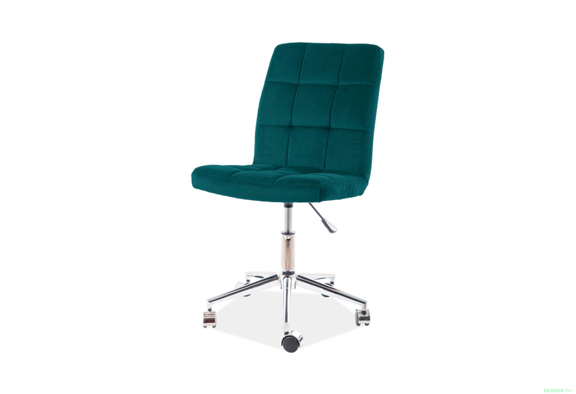 Fotografie 1 - Otočné křeslo Q-020 Velvet, zelený Bluvel 78