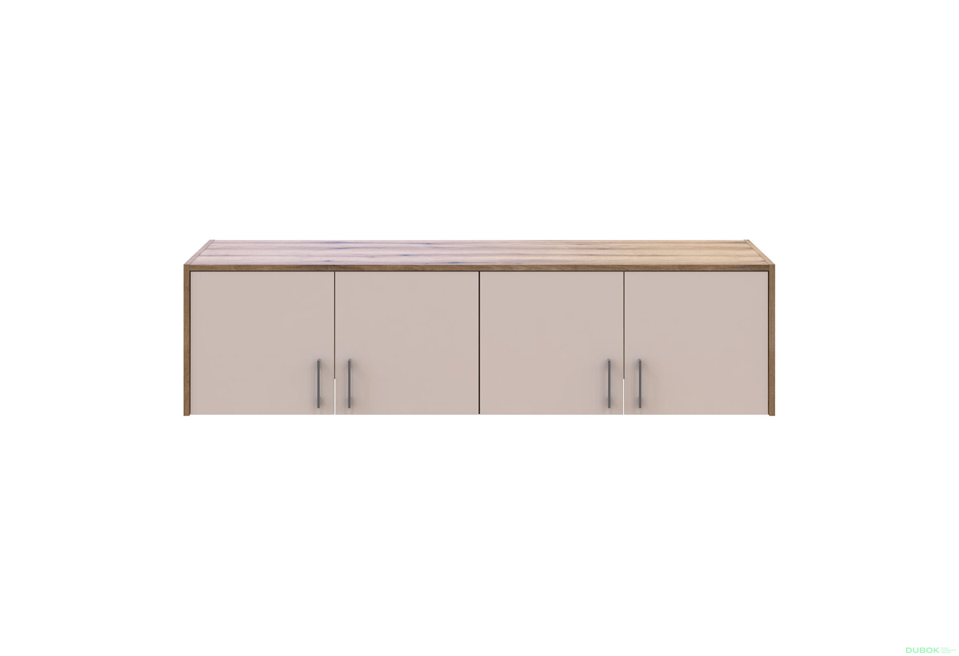 Nástavba Rondi 4 dřevotříska 160x52x41 dub artisan / kašmír - Fotografie 2 Fotografie 2 - Nástavba Rondi 4 dřevotříska 160x52x41 dub artisan / kašmír