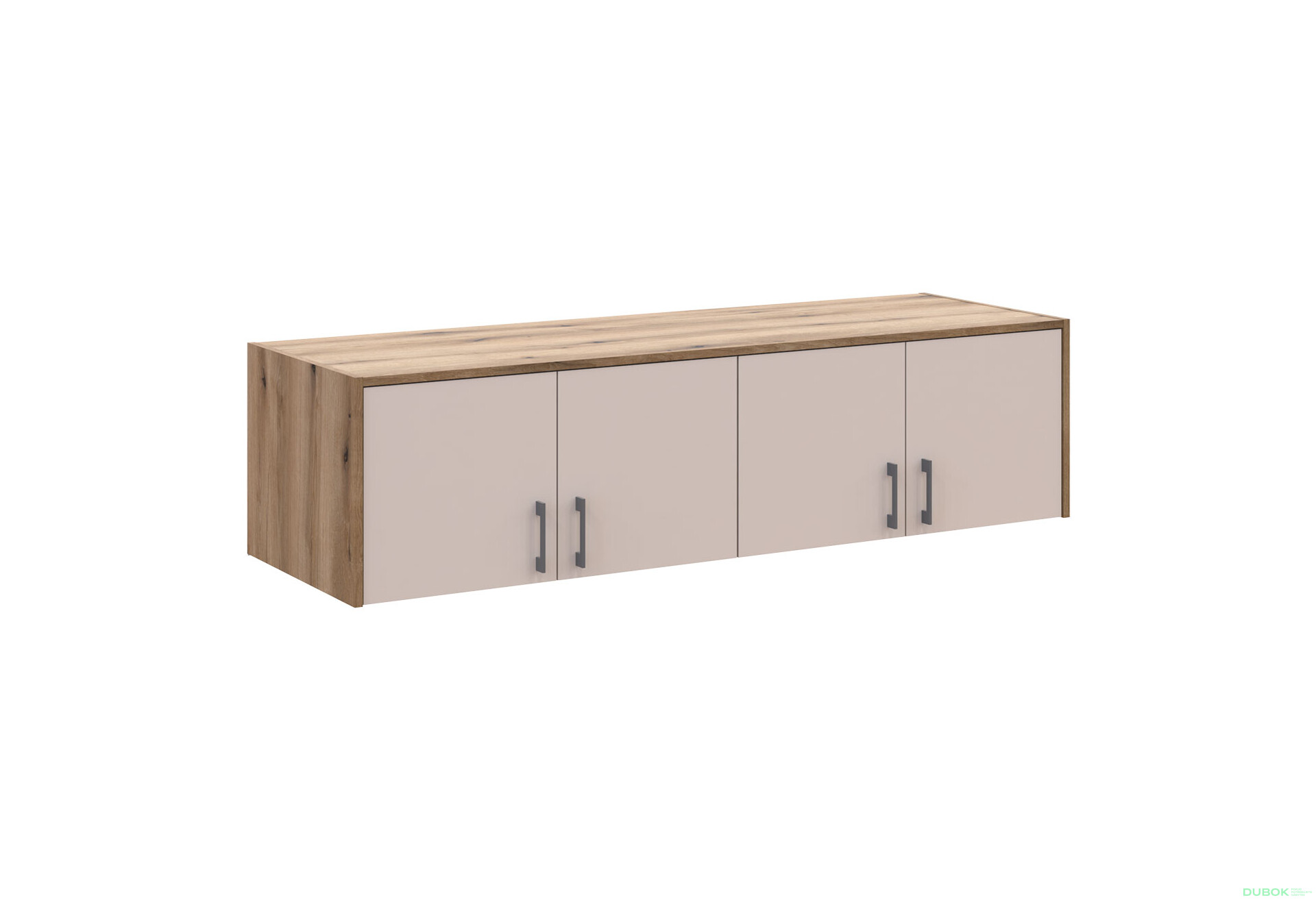Nástavba Rondi 4 dřevotříska 160x52x41 dub artisan / kašmír - Fotografie 3 Fotografie 3 - Nástavba Rondi 4 dřevotříska 160x52x41 dub artisan / kašmír