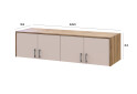Nástavba Rondi 4 dřevotříska 160x52x41 dub artisan / kašmír - Fotografie 7 Fotografie 7 - Nástavba Rondi 4 dřevotříska 160x52x41 dub artisan / kašmír