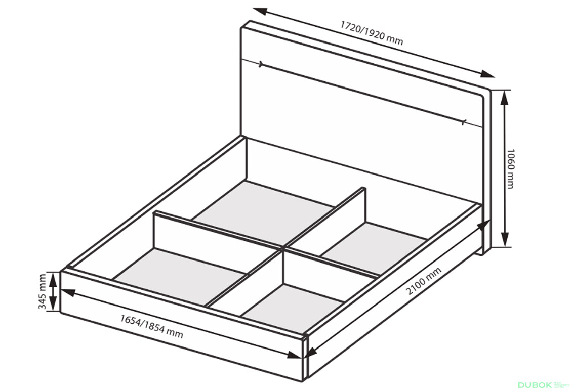 Postel 1,6x2,0 s čalouněným měkkým čelem a výklopným roštem, s rámem bílý lesk Family - Fotografie 3 Fotografie 3 - Postel 1,6x2,0 s čalouněným měkkým čelem a výklopným roštem, s rámem bílý lesk Family