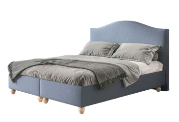Postel Clara 180x200 Castel 74 Davis D10 Buk s roštem, úložným prostorem