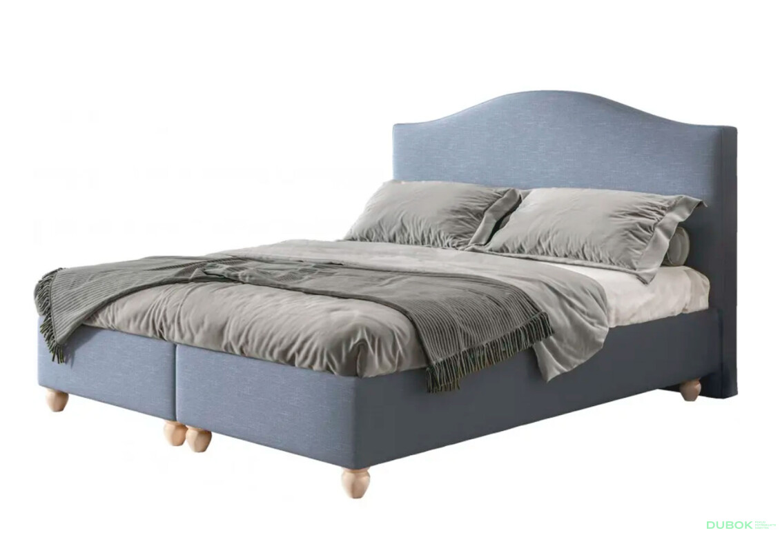 Postel Clara 180x200 Castel 74 Davis D10 Buk s roštem, úložným prostorem