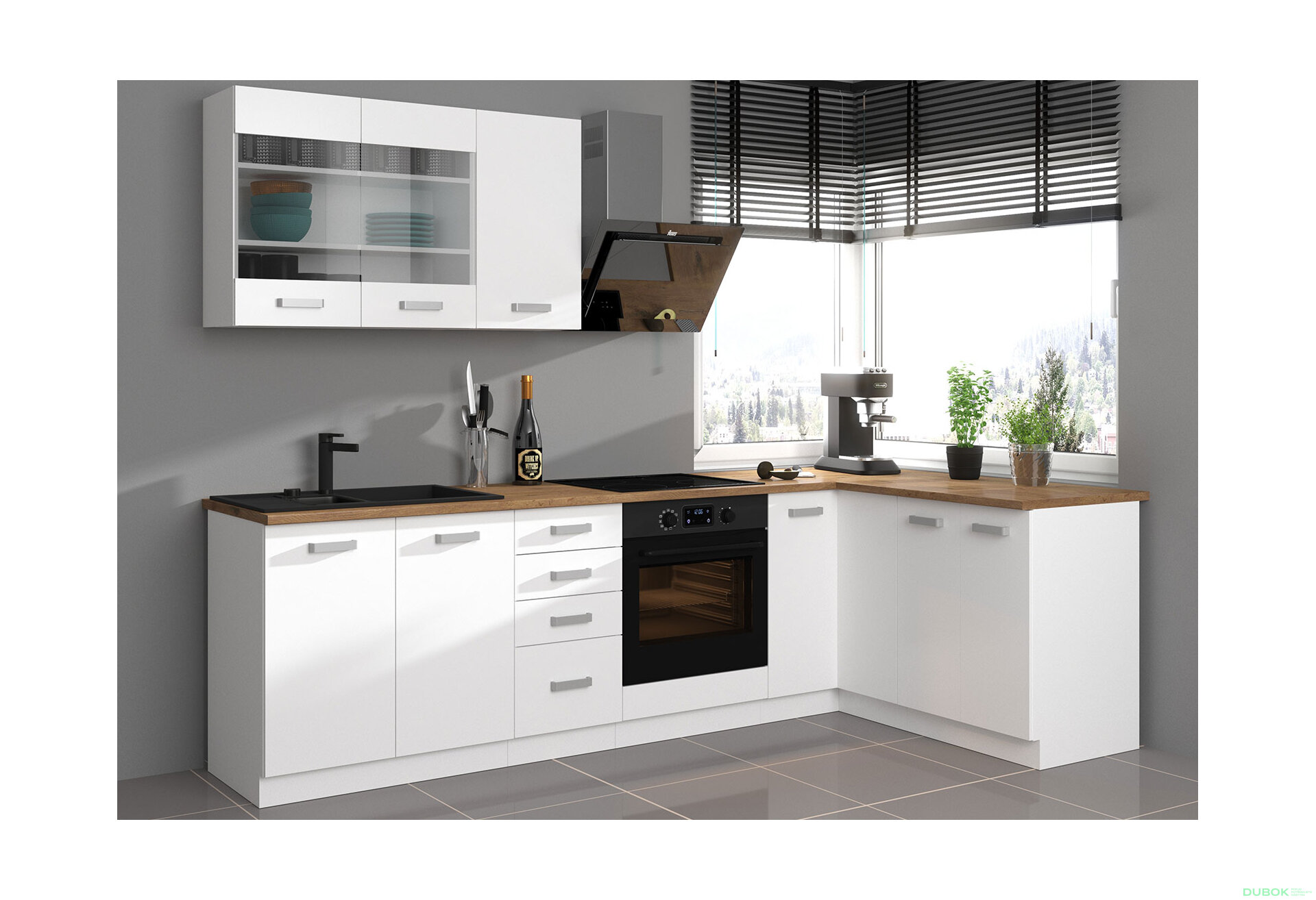 Fotografie 1 - Modulární kuchyně Eko white