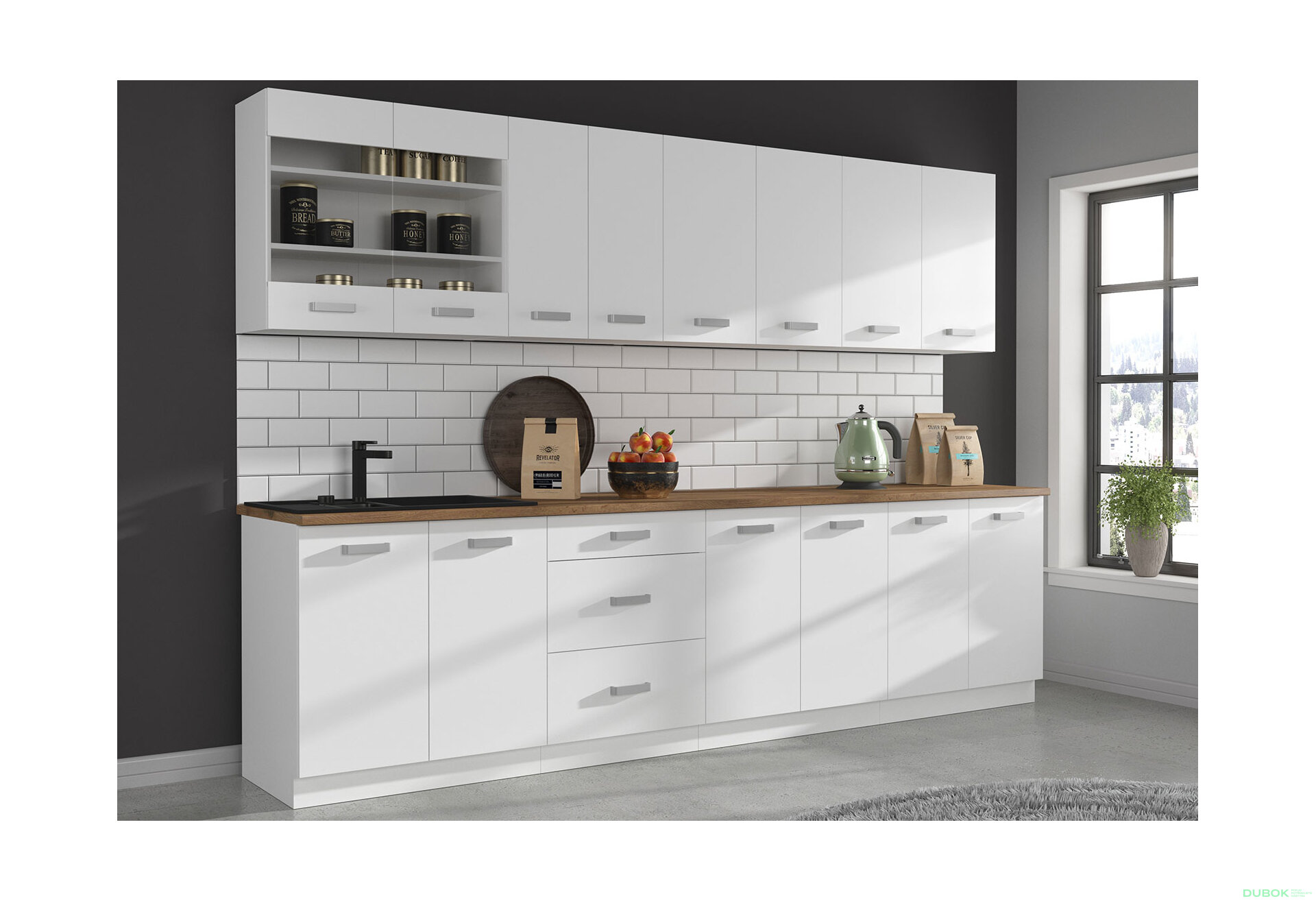 Fotografie 5 - Modulární kuchyně Eko white