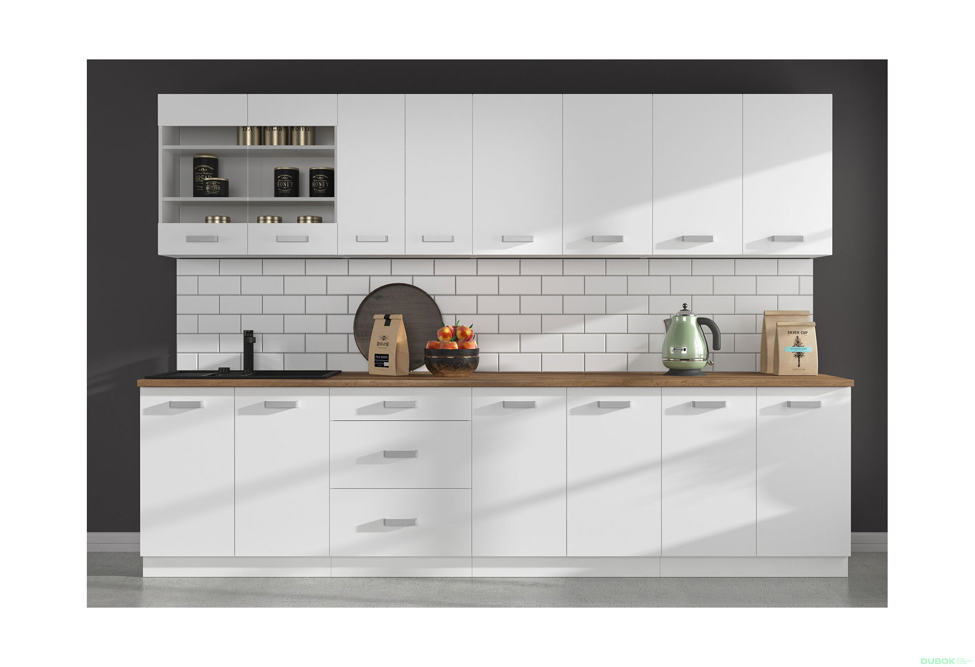 Fotografie 6 - Modulární kuchyně Eko white