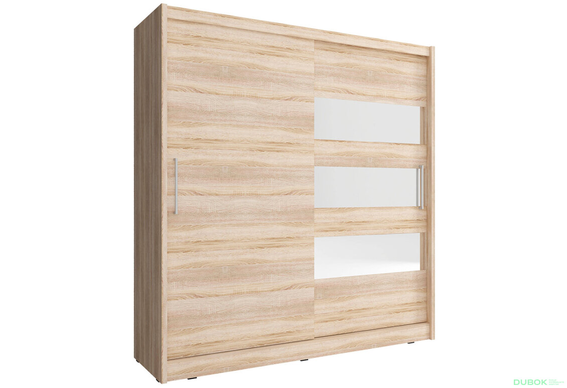 Fotografie 2 - Skříň Maja III 200 dub sonoma