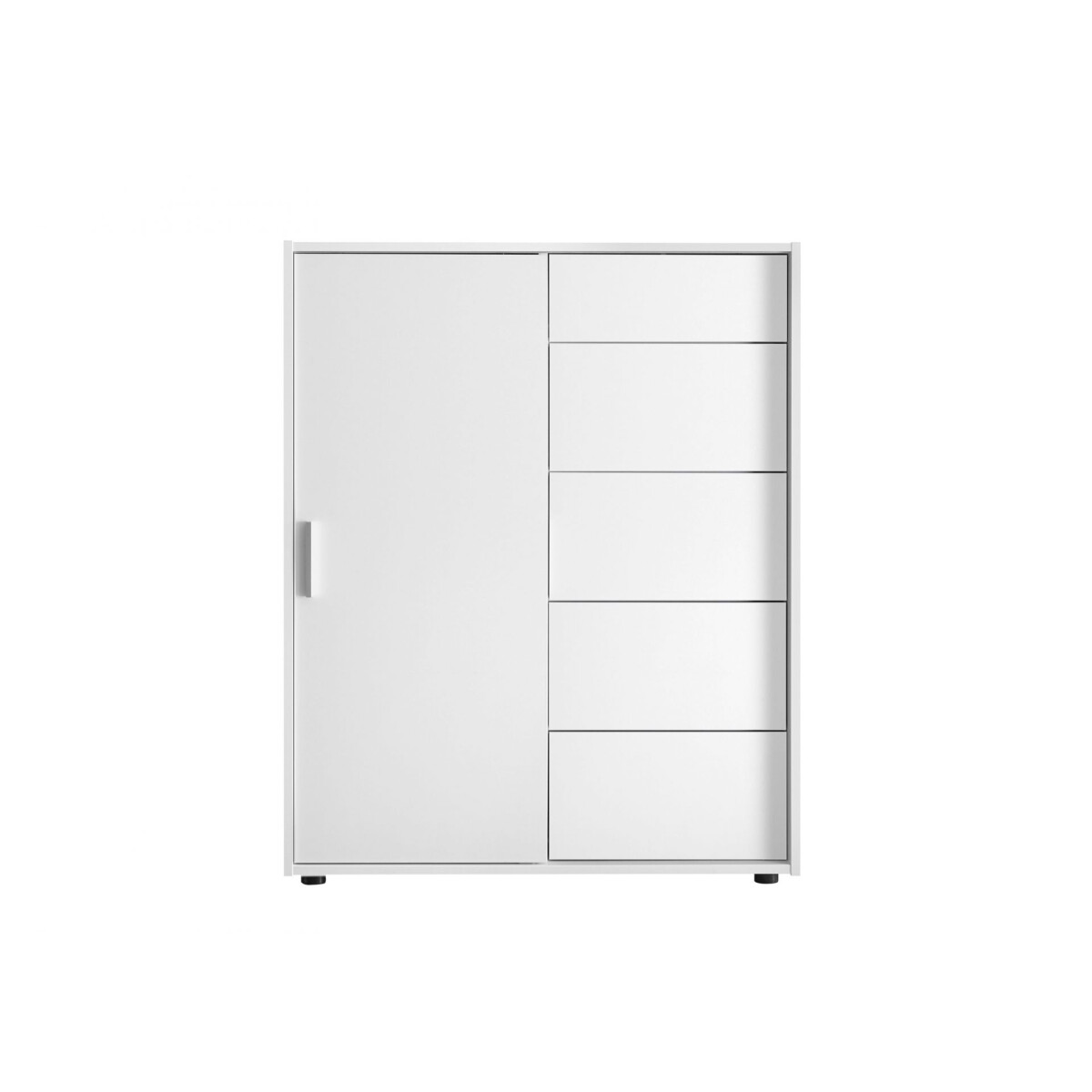 

Komoda Case 1dv 5šx (Bílá)