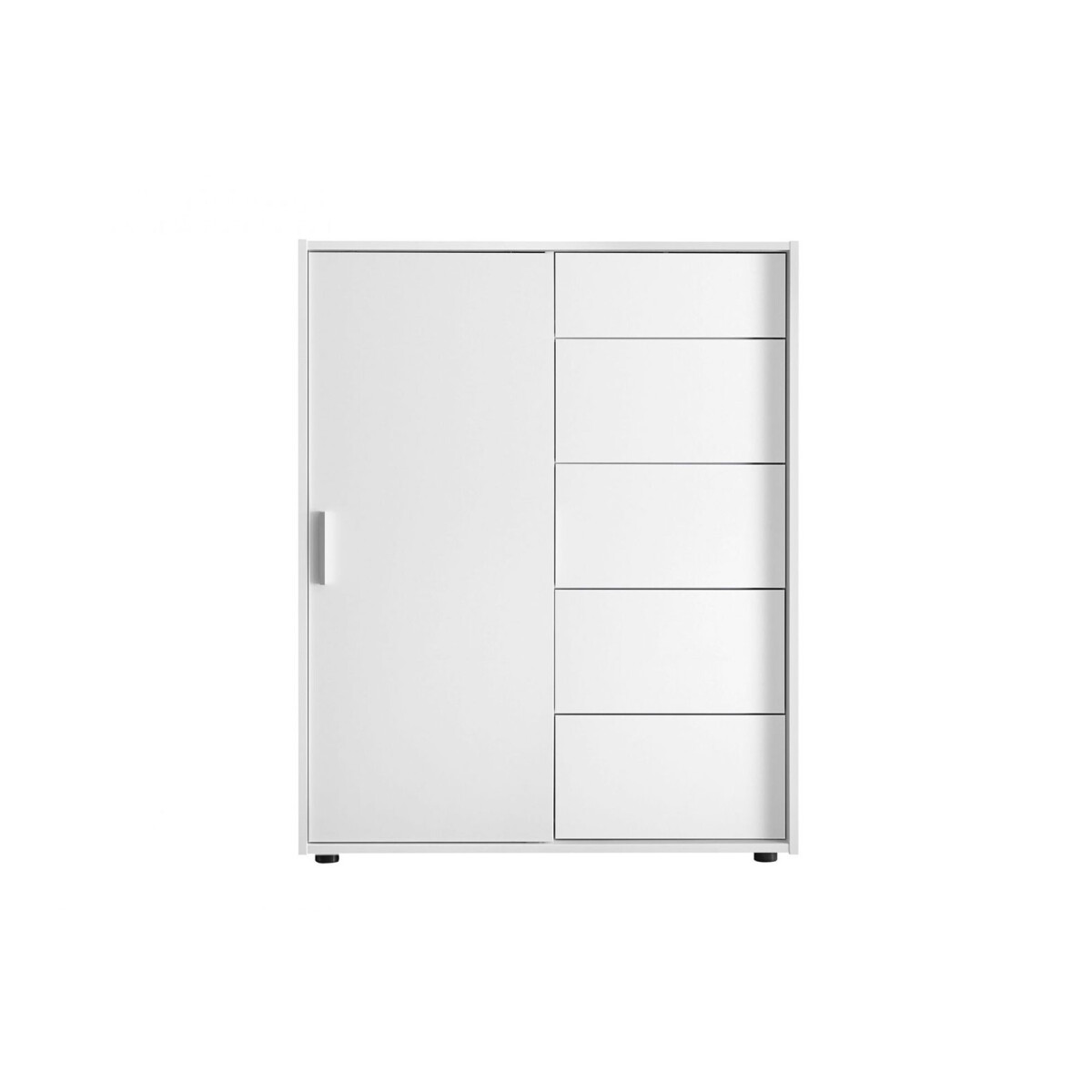 

Komoda 1dv 5šx (Bílá) Case