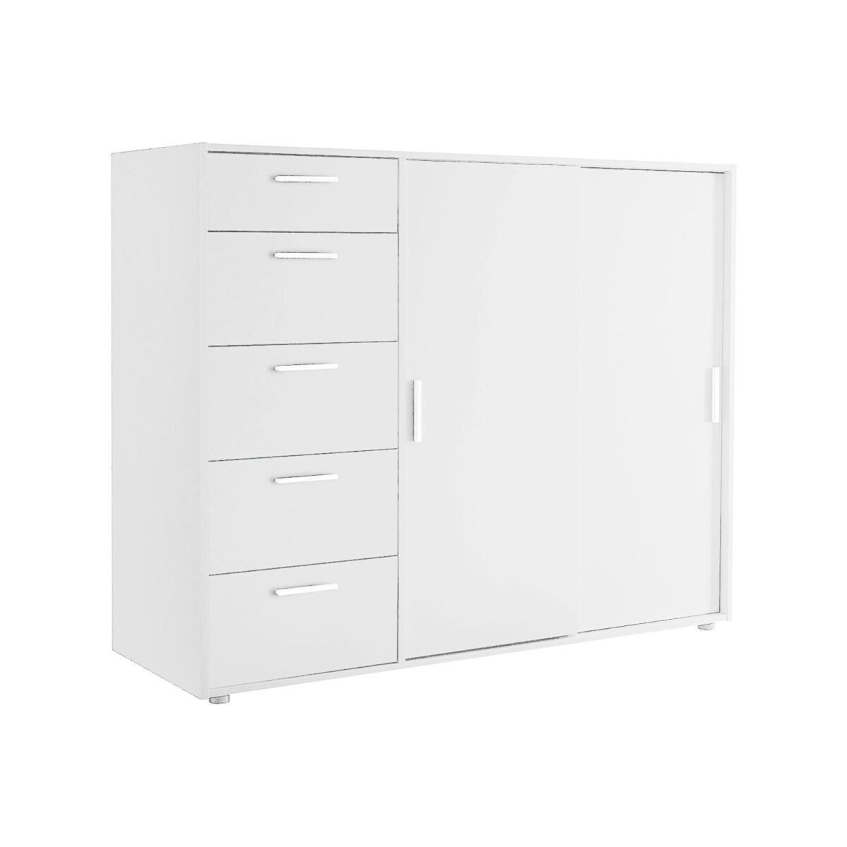 

Komoda Case 2dv 5šx (Bílá)