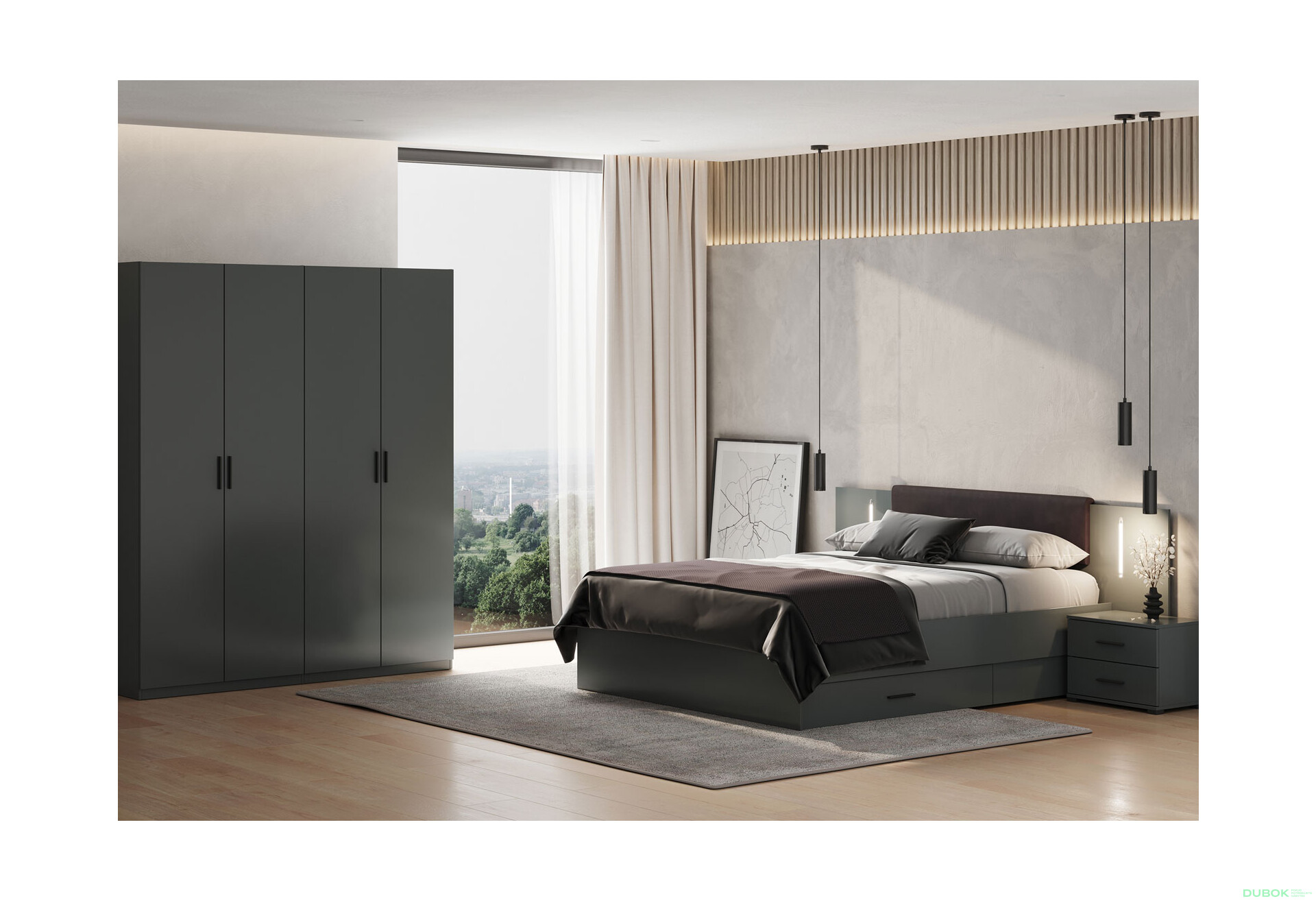 Série do ložnice Dominika - Fotografie 1 Fotografie 1 - Série do ložnice Dominika