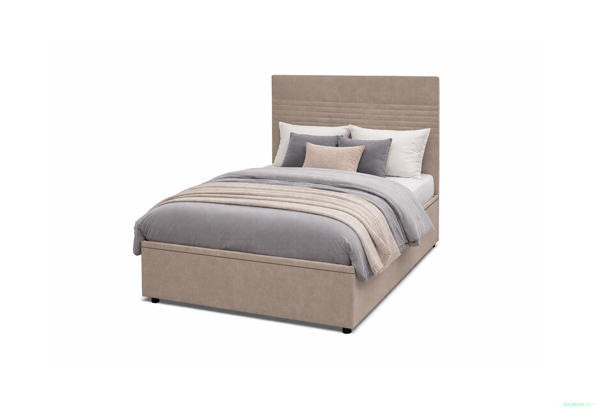 Fotografie 1 - Postel Fro Line 120x200 s roštem, úložným prostorem Mono 233, béž