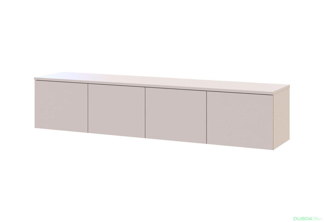 Fotografie 1 - TV stolek Levía kašmír 4dv 160x35x33