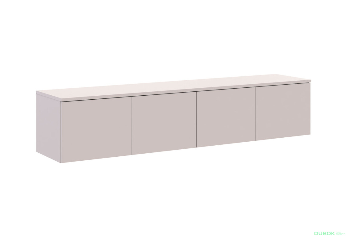 Fotografie 4 - TV stolek Levía kašmír 4dv 160x35x33