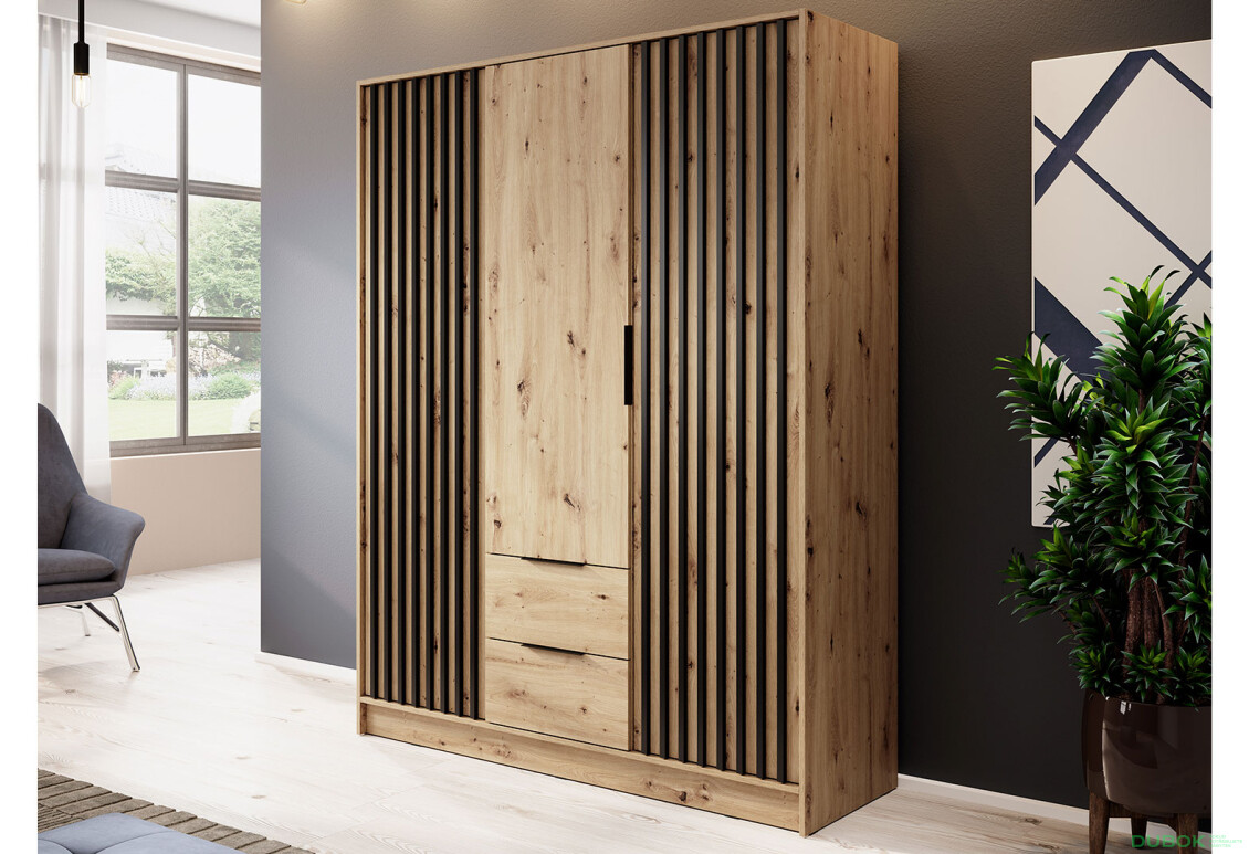 Skříň Nelly 3D bez zrcadla artisan