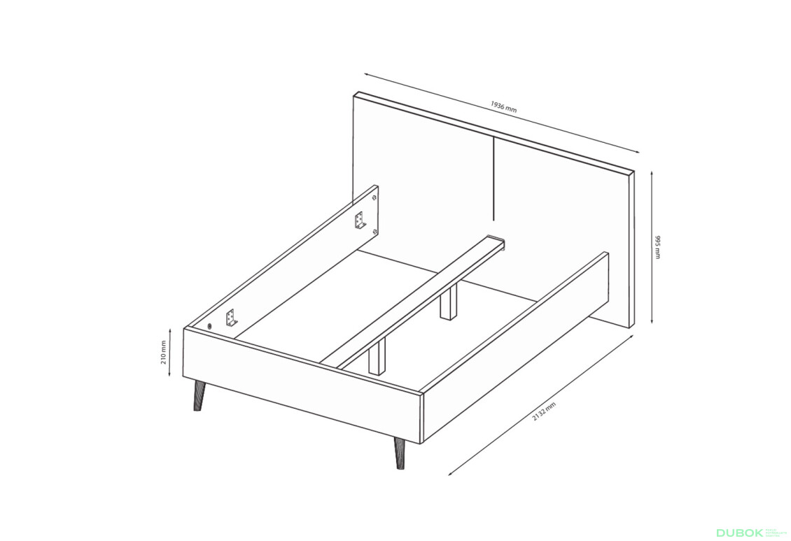 Fotografie 6 - Postel 1.6 Olivia
