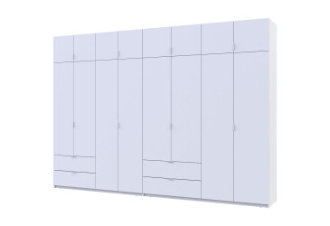 Skříň Lukas 4+4 DT 340 bílá