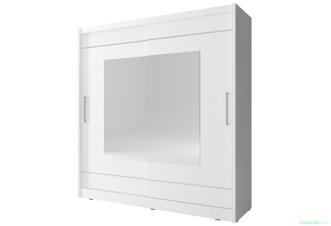 Skříň Maja IX 200 bílý