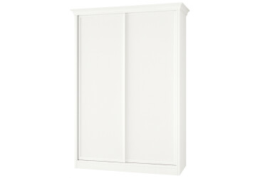 Skříň Rim-Veneziano 2D 1.5 m bílá s římsou, fasádami DTD