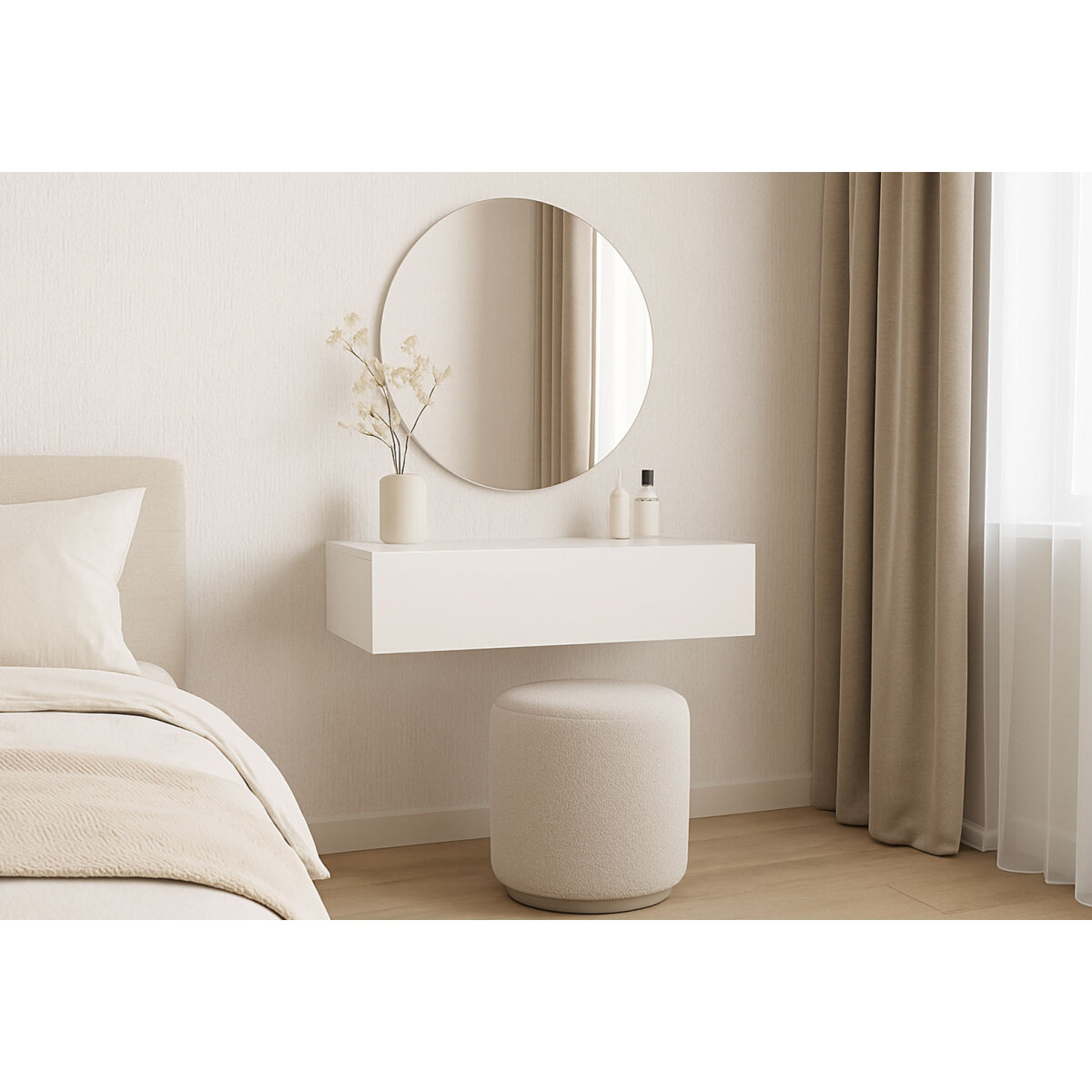 Toaletní stolek 80 cm nymphaea alba Space (obrázek 3)