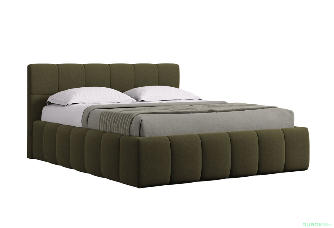 Fotografie 7 - Měkká postel 1.8 Toni s výklopným rámem Point 38 Dekora skupina + matrace Sofia New